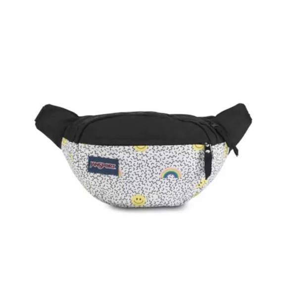 Jansport Handbags - Jansport Fifth Avenue Bag Fanny Pak Smiles And Rainbows NEW W/O Tags